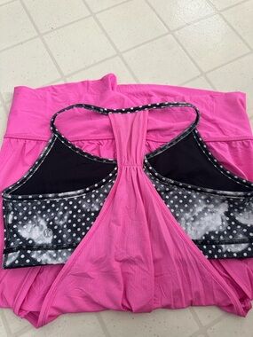 lululemon athletica Pink Racerback no limits tank size 10